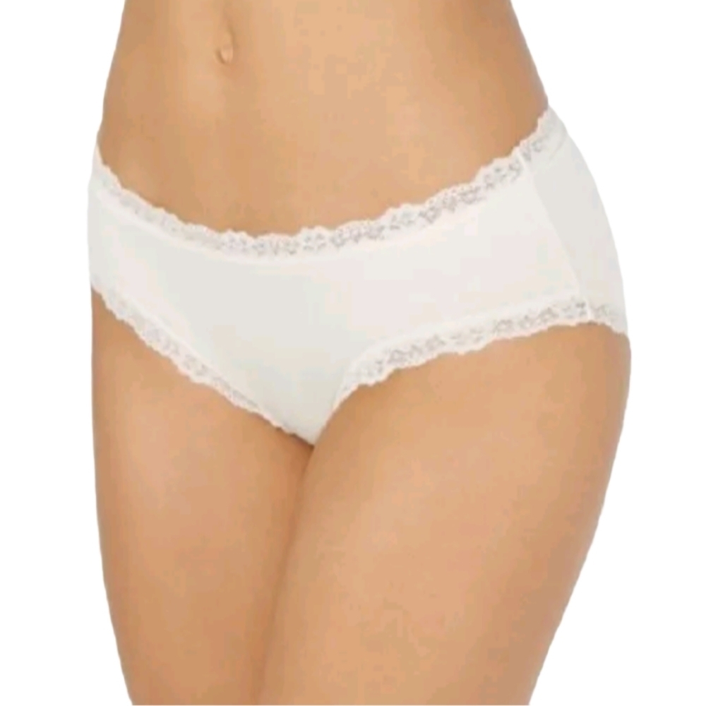 Jenni Intimates Bikini Panty Women 3X Peach skin White Tan Lot of 3‎ Hipster